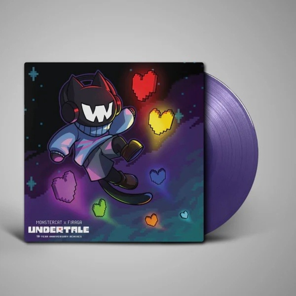 UNDERTALE 10-Year Ann Remixes Vinyl LP Monstercat Firaga RSD Record Store Day 26
